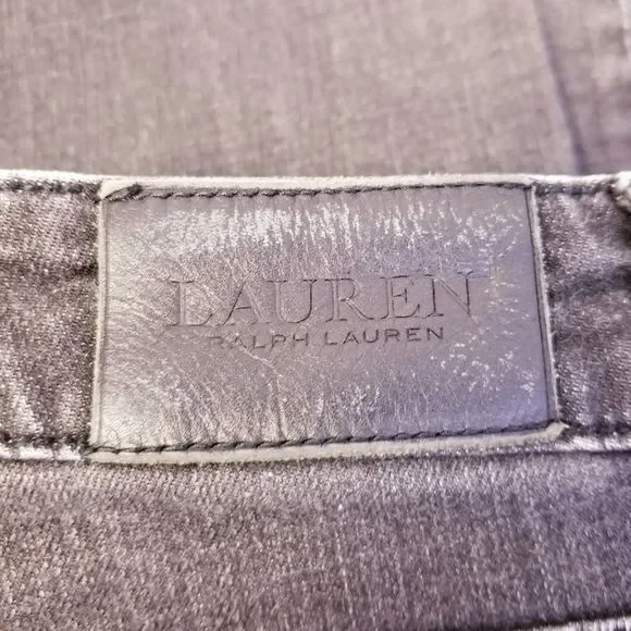 Ralph lauren Jeans black gray size 8 - Picture 10 of 11